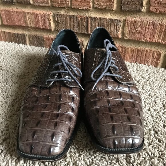 Giorgio Brutini Men\'s Croc Print Shoes